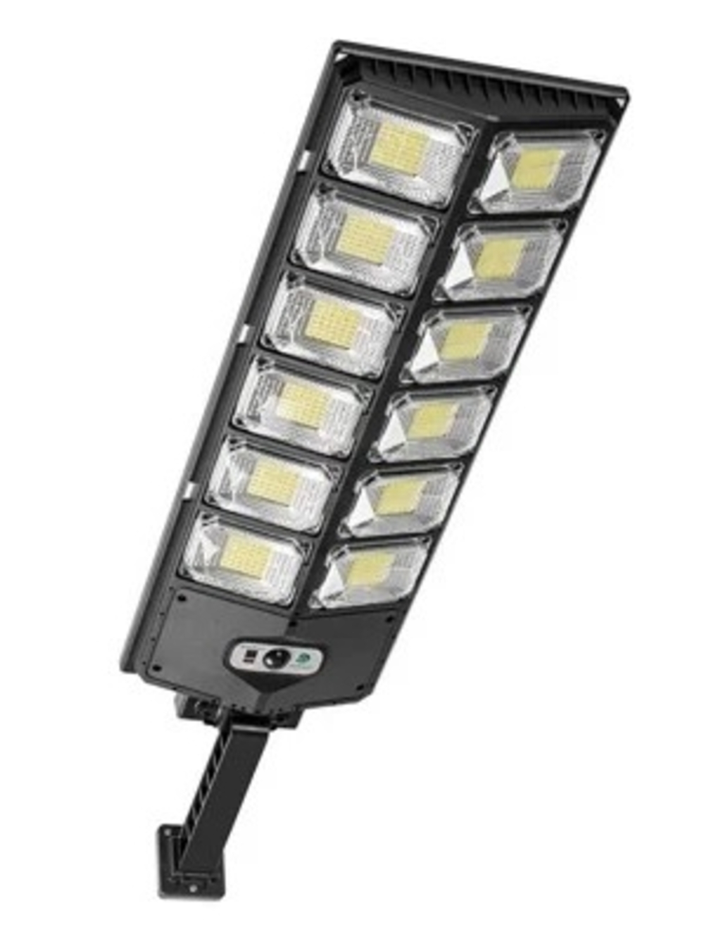 Solar Induction Street Lamp, Large Waterproof LED Floodlight with Remote